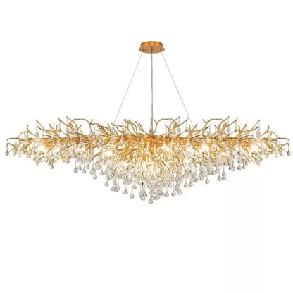 Kaiser Crystal Candelabra 13x G9 Diameter 120cm Gold Crystal Candelabra Προεπιλεγμένος τίτλος Alessandro Design