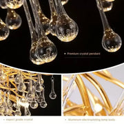 Kaiser Crystal Candelabra 13x G9 Diameter 120cm Gold Crystal Candelabra Προεπιλεγμένος τίτλος Alessandro Design