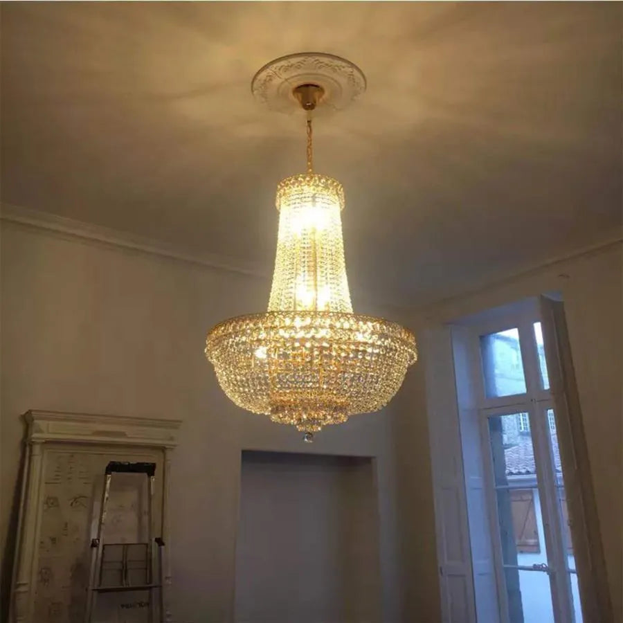 Kassian Crystal Candelabra 11x E14 Gold Crystal Candelabra Προεπιλεγμένος τίτλος Alessandro Design