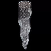 LED Crystal Candelabra 13 xGU10 Meili Chrome, Διάμετρος 80cm, Ύψος 240cm, Σκάλα Μοντέλο Crystal Candelabra Προεπιλεγμένος τίτλος Alessandro Design