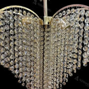 Ander Crystal Chandelier, 4xE14, Diameter 45cm, Gold Crystal Chandeliers Προεπιλεγμένος τίτλος Alessandro Design
