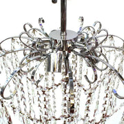 Crystal Chandelier EDINBURGH Eleganza, 5xE27, Diameter 47cm, Shiny Chrome Classic Chandeliers Προεπιλεγμένος τίτλος Alessandro Design