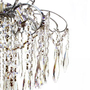 Crystal Chandelier EDINBURGH Eleganza, 5xE27, Diameter 47cm, Shiny Chrome Classic Chandeliers Προεπιλεγμένος τίτλος Alessandro Design