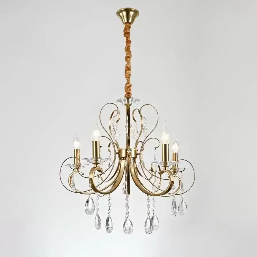 Gordon Candelabra 5x E14 Gold Classic Candelabra Προεπιλεγμένος τίτλος Alessandro Design