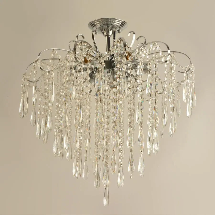 Cristal Candelabra EGO 9x E27, Διάμετρος 60cm, Γυαλιστερό Chrome Cristal Candelabra Προεπιλεγμένος τίτλος Alessandro Design