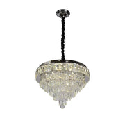 MEILI CRYSTAL CASCADA 500 – Crystal LED Chandelier, 112W, Ø500 mm, with Remote Control Crystal Chandeliers Προεπιλεγμένος τίτλος Alessandro Design