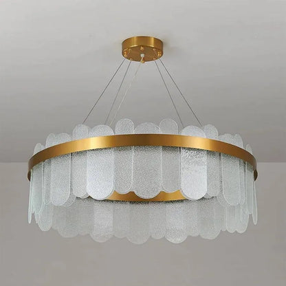 Πολυέλαιος LED με τηλεχειριστήριο Alvaro 128W Dimable Golden Candelabre Cristal Προεπιλεγμένος τίτλος Alessandro Design