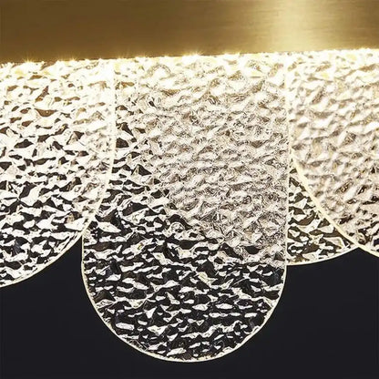 Πολυέλαιος LED με τηλεχειριστήριο Alvaro 128W Dimable Golden Candelabre Cristal Προεπιλεγμένος τίτλος Alessandro Design