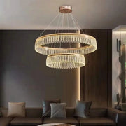 Πολυέλαιος LED με τηλεχειριστήριο Zakir 100W, Gold Candelabre Cristal Προεπιλεγμένος τίτλος Alessandro Design