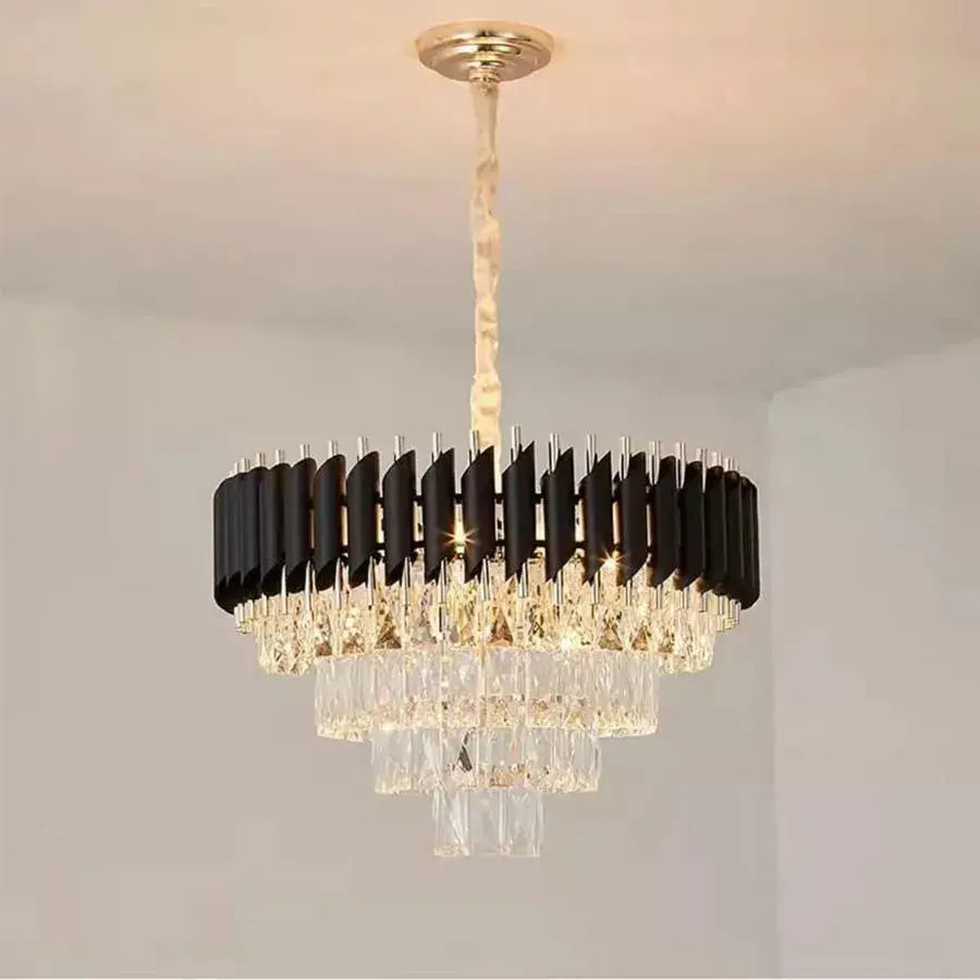 Rubert Candelabra, 9*E14, Gold, Metal and Crystal Crystal Candelabra Προεπιλεγμένος τίτλος Alessandro Design