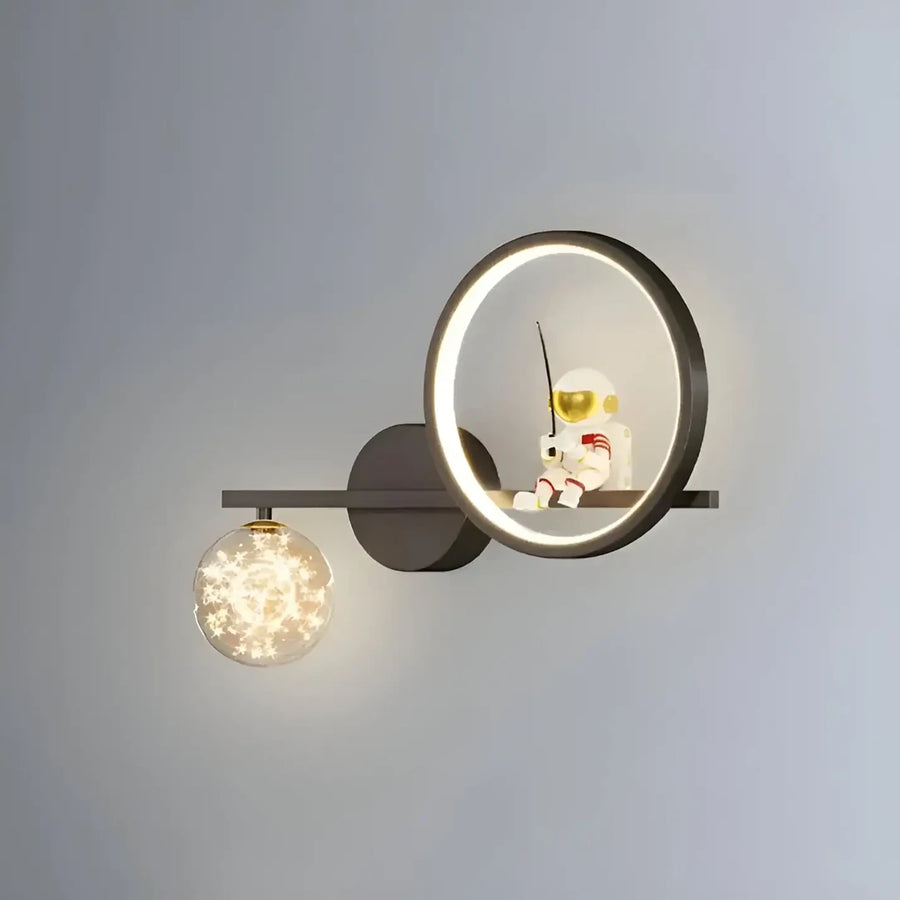 Επιτοίχιο φωτιστικό LED 21W Swarna Cool/Warm/Neutral, Black Luster Children Προεπιλεγμένος τίτλος Alessandro Design