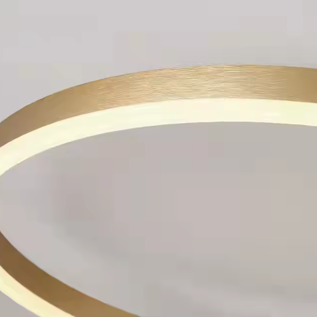 Πολυέλαιος LED με τηλεχειριστήριο RIGA LILITH 68W, 3 κύκλοι, κρύο/θερμ/ουδέτερο φως, ρυθμιζόμενο, λαμπερό χρυσό LED πολυέλαιοι με τηλεχειριστήριο Προεπιλεγμένος τίτλος Alessandro Design