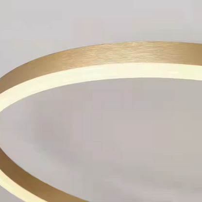 Πολυέλαιος LED με τηλεχειριστήριο RIGA LILITH 68W, 3 κύκλοι, κρύο/θερμ/ουδέτερο φως, ρυθμιζόμενο, λαμπερό χρυσό LED πολυέλαιοι με τηλεχειριστήριο Προεπιλεγμένος τίτλος Alessandro Design