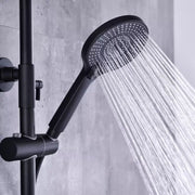 Στήλη ντους, ορείχαλκος υγιεινής, μαύρο, 9810H Faucets & Shower Columns Προεπιλεγμένος τίτλος Alessandro Design