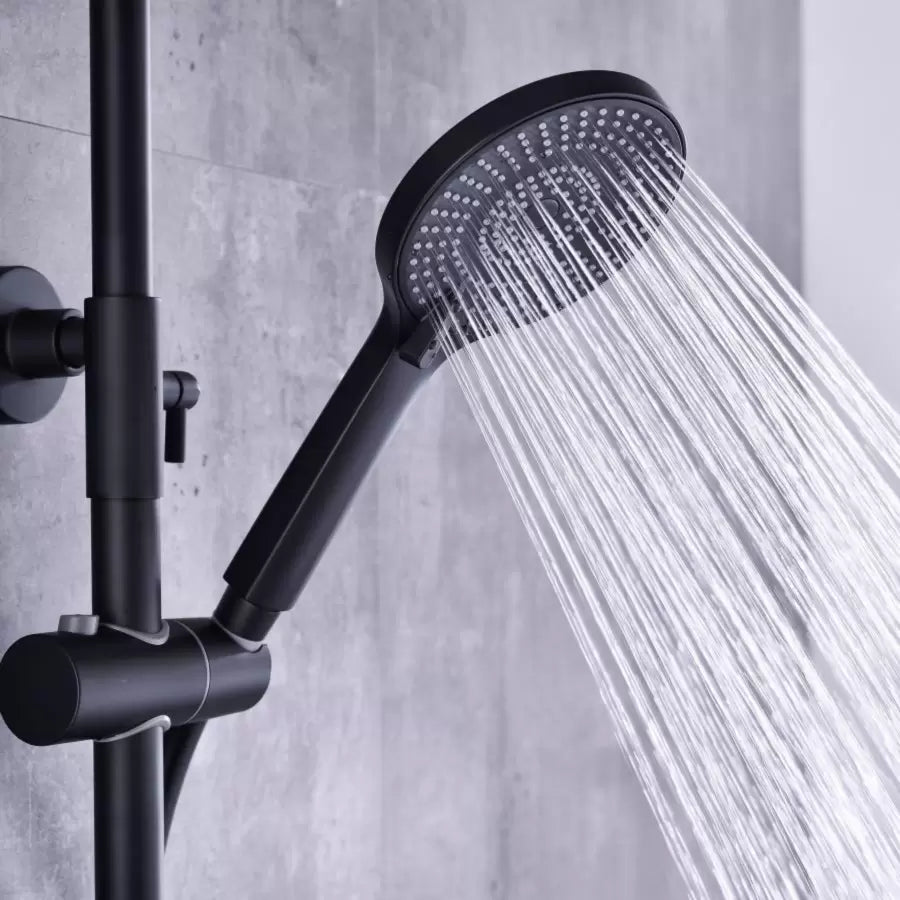 Στήλη ντους, ορείχαλκος υγιεινής, μαύρο, 9810H Faucets & Shower Columns Προεπιλεγμένος τίτλος Alessandro Design