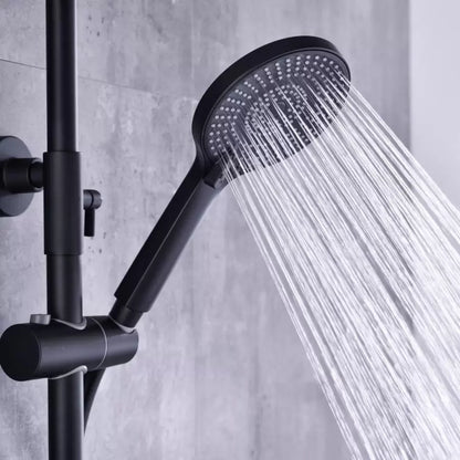 Στήλη ντους, ορείχαλκος υγιεινής, μαύρο, 9810H Faucets & Shower Columns Προεπιλεγμένος τίτλος Alessandro Design