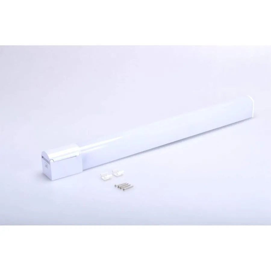 Σώμα LED μπάνιου με πρίζα Anfisa 15W 4000K IP44 Λευκό Επιτοίχιο Φωτιστικό Μπάνιου Προεπιλεγμένος τίτλος Alessandro Design