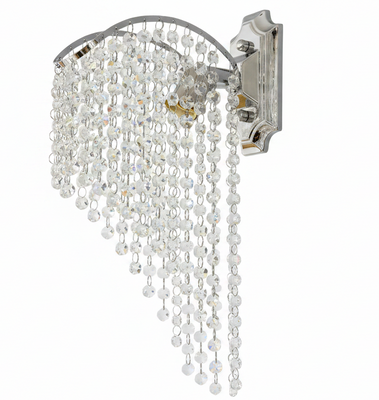 Φωτιστικό Cristal Ander 1x E14 Glossy Chrome