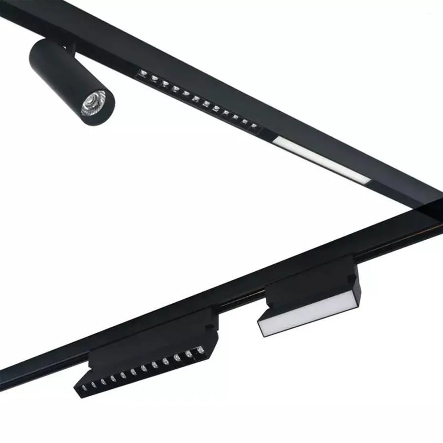 Μαγνητικό πλέγμα LED, ρυθμιζόμενο, 6W, ουδέτερο φως, εσοχή, μαύρα προϊόντα LED Προεπιλεγμένος τίτλος Alessandro Design