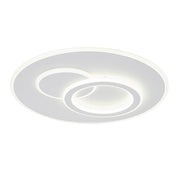 Πολυέλαιος LED με τηλεχειριστήριο NOLUX 34W, Στρογγυλός, Κρύος/Ζεστός/Ουδέτερος φωτισμός, Ρυθμιζόμενος, Λευκοί πολυέλαιοι LED με τηλεχειριστήριο Προεπιλεγμένος τίτλος Alessandro Design