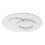 Πολυέλαιος LED με τηλεχειριστήριο NOLUX 34W, Στρογγυλός, Κρύος/Ζεστός/Ουδέτερος φωτισμός, Ρυθμιζόμενος, Λευκοί πολυέλαιοι LED με τηλεχειριστήριο Προεπιλεγμένος τίτλος Alessandro Design