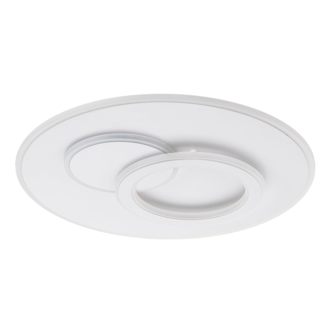 Πολυέλαιος LED με τηλεχειριστήριο NOLUX 34W, Στρογγυλός, Κρύος/Ζεστός/Ουδέτερος φωτισμός, Ρυθμιζόμενος, Λευκοί πολυέλαιοι LED με τηλεχειριστήριο Προεπιλεγμένος τίτλος Alessandro Design