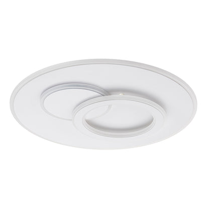 Πολυέλαιος LED με τηλεχειριστήριο NOLUX 34W, Στρογγυλός, Κρύος/Ζεστός/Ουδέτερος φωτισμός, Ρυθμιζόμενος, Λευκοί πολυέλαιοι LED με τηλεχειριστήριο Προεπιλεγμένος τίτλος Alessandro Design