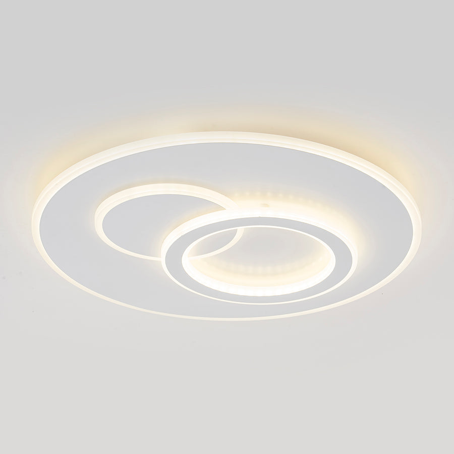 Πολυέλαιος LED με τηλεχειριστήριο NOLUX 34W, Στρογγυλός, Κρύος/Ζεστός/Ουδέτερος φωτισμός, Ρυθμιζόμενος, Λευκοί πολυέλαιοι LED με τηλεχειριστήριο Προεπιλεγμένος τίτλος Alessandro Design