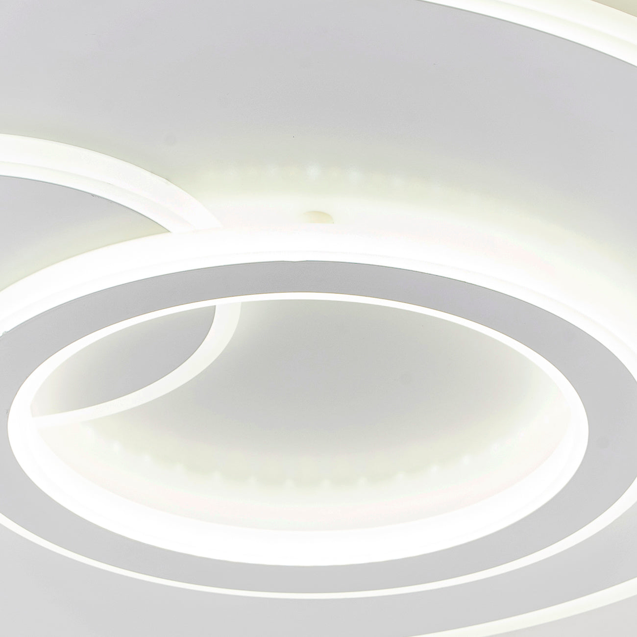 Πολυέλαιος LED με τηλεχειριστήριο NOLUX 34W, Στρογγυλός, Κρύος/Ζεστός/Ουδέτερος φωτισμός, Ρυθμιζόμενος, Λευκοί πολυέλαιοι LED με τηλεχειριστήριο Προεπιλεγμένος τίτλος Alessandro Design