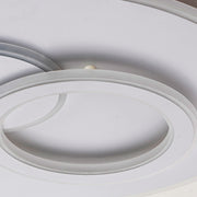 Πολυέλαιος LED με τηλεχειριστήριο NOLUX 34W, Στρογγυλός, Κρύος/Ζεστός/Ουδέτερος φωτισμός, Ρυθμιζόμενος, Λευκοί πολυέλαιοι LED με τηλεχειριστήριο Προεπιλεγμένος τίτλος Alessandro Design