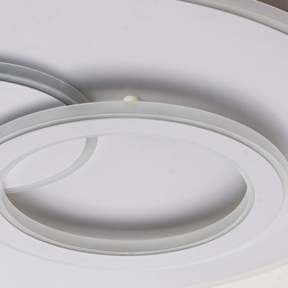 Πολυέλαιος LED με τηλεχειριστήριο NOLUX 34W, Στρογγυλός, Κρύος/Ζεστός/Ουδέτερος φωτισμός, Ρυθμιζόμενος, Λευκοί πολυέλαιοι LED με τηλεχειριστήριο Προεπιλεγμένος τίτλος Alessandro Design