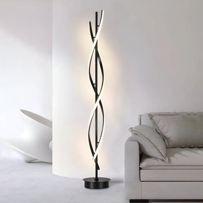 Λάμπα LED Upsilon, 27W, 3000K/ 4000K/ 6000K, Metal and Acrylic, Black Veioze & Προεπιλεγμένος Τίτλος Alessandro Design