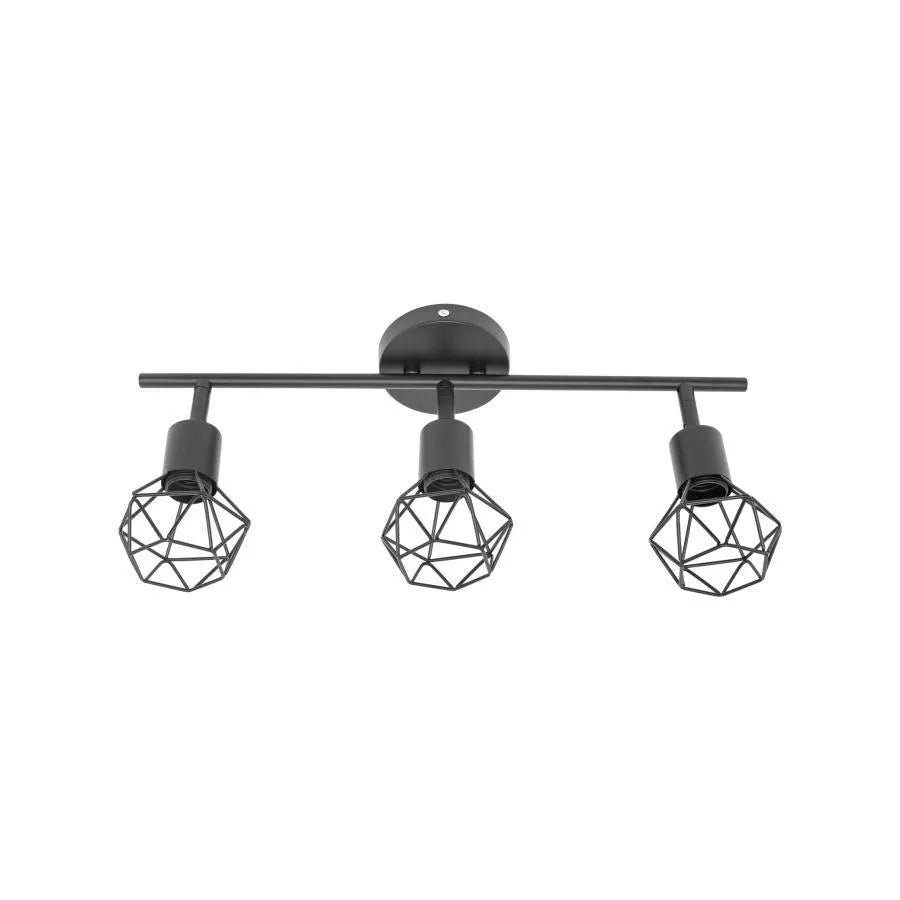 Adana Chandelier 3x E27 Black Προεπιλεγμένος τίτλος Alessandro Design