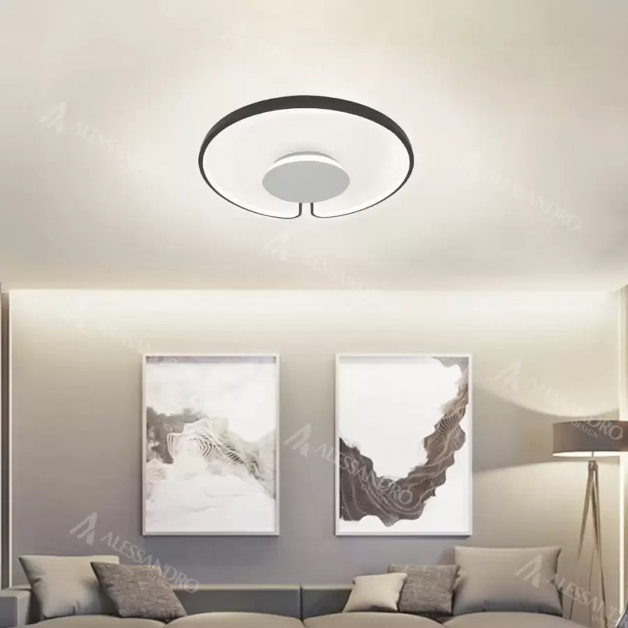 Πολυέλαιος LED ADARA 90W, Στρογγυλός, Ουδέτερος φωτισμός, 4000K, Μαύρος Εφαρμοσμένοι πολυέλαιοι LED Προεπιλεγμένος τίτλος Alessandro Design