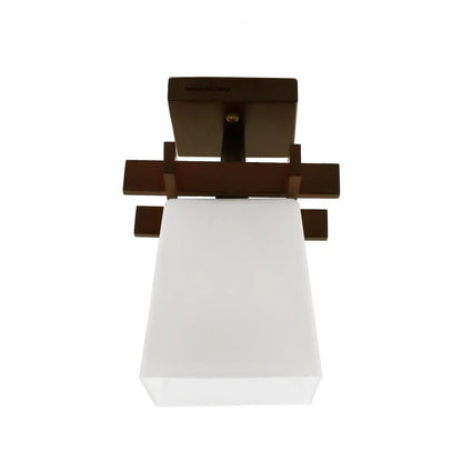 Cala Chandelier, 1 x E27, καφέ με λευκό, ξύλο και γυαλί Classic Chandeliers Προεπιλεγμένος τίτλος Alessandro Design
