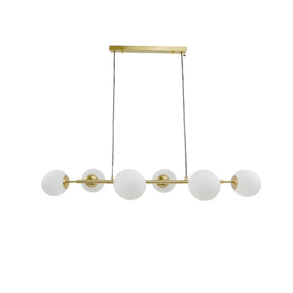 Capris Chandelier, 6x E27, Metal, Gold Modern Chandeliers Προεπιλεγμένος τίτλος Alessandro Design