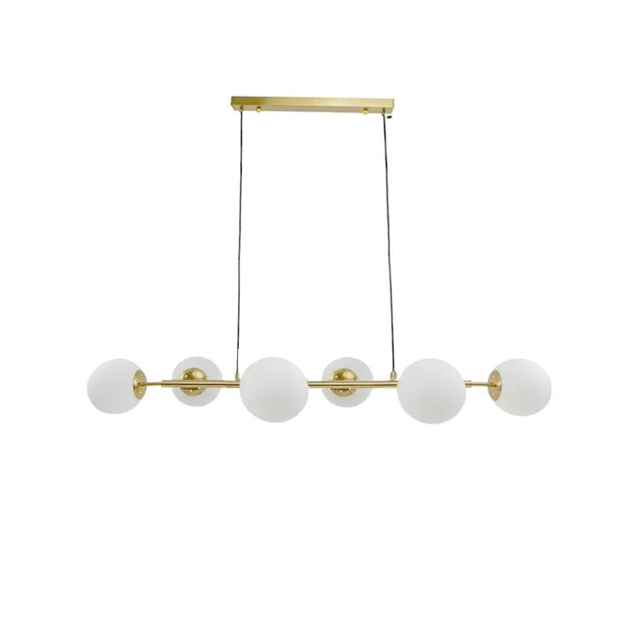 Capris Chandelier, 6x E27, Metal, Gold Modern Chandeliers Προεπιλεγμένος τίτλος Alessandro Design