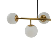 Capris Chandelier, 6x E27, Metal, Gold Modern Chandeliers Προεπιλεγμένος τίτλος Alessandro Design