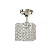 Catrina Chandelier, 1xE27, Chrome, Metal and Crystal Classic Chandeliers Προεπιλεγμένος τίτλος Alessandro Design