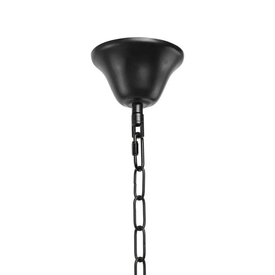 Indiana Chandelier, 8xE27, Metal and Rope, Brown Vintage Chandeliers Προεπιλεγμένος τίτλος Alessandro Design