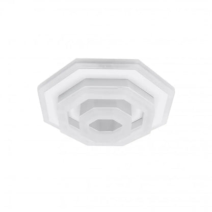 Πολυέλαιος LED ADELINE 24W, Διάμετρος 20cm, Κρύο/Ζεστό/Ουδέτερο φως, Λευκό