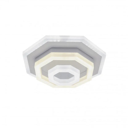 Πολυέλαιος LED ADELINE 24W, Διάμετρος 20cm, Κρύο/Ζεστό/Ουδέτερο φως, Λευκό