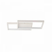 Πολυέλαιος LED με τηλεχειριστήριο LANDYN 37W, 2 τετράγωνα, κρύο/θερμό/ουδέτερο φως, ρυθμιζόμενο, λευκός πολυέλαιος LED με τηλεχειριστήριο Προεπιλεγμένος τίτλος Alessandro Design