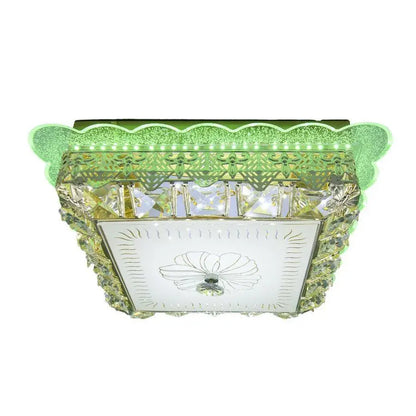Crystal LED πολυέλαιος ANAIDA RGB 20W, 3000K / 4000K / 6000K, Χρυσοί πολυέλαιοι LED με τηλεχειριστήριο Προεπιλεγμένος τίτλος Alessandro Design