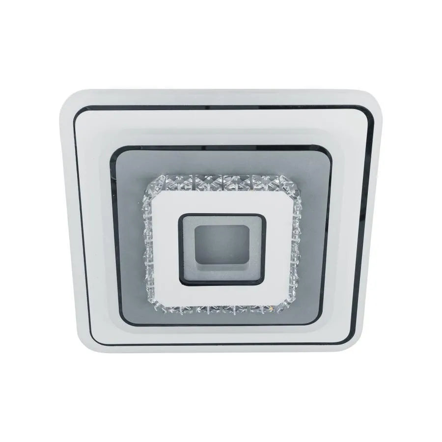 Κρυστάλλινος πολυέλαιος LED ARABELA 40W, Κρύο/Ζεστό/Ουδέτερο φως, Λευκοί πολυέλαιοι LED Προεπιλεγμένος τίτλος Alessandro Design