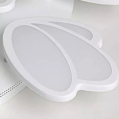 Πολυέλαιος LED με τηλεχειριστήριο TULIP 45W, 3 πέταλα, Κρύο/Ζεστό/Ουδέτερο φως, Ρυθμιζόμενο, Λευκός πολυέλαιος LED με τηλεχειριστήριο Προεπιλεγμένος τίτλος Alessandro Design