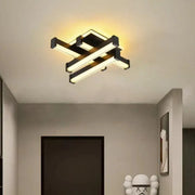 Πολυέλαιος LED CADE 34W, 4 Στοιχεία, Γραμμικό, Κρύο/Ζεστό/Ουδέτερο φως, Μαύρο Εφαρμοσμένοι πολυέλαιοι LED Προεπιλεγμένος τίτλος Alessandro Design