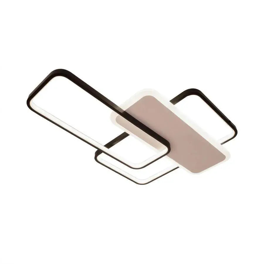 Πολυέλαιος LED με τηλεχειριστήριο CAROLINA 76W, 3 Στοιχεία, Κρύο/Ζεστό/Ουδέτερο φως, Ρυθμιζόμενο, Μαύρο LED Πολυέλαιος Προεπιλεγμένος τίτλος Alessandro Design