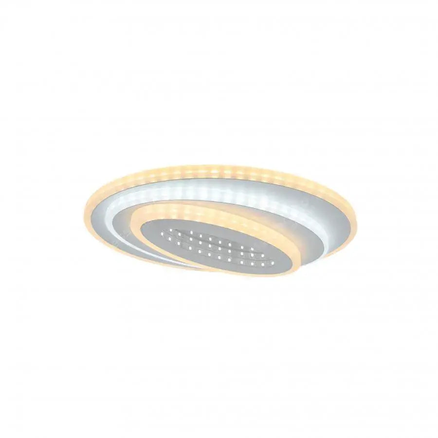 Πολυέλαιος LED NEXA 3D 36W, Οβάλ, Κρύο/Ζεστό/Ουδέτερο φως, Λευκό