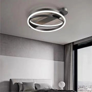 Πολυέλαιος LED με τηλεχειριστήριο CERELIS 90W, Κρύο/Ζεστό/Ουδέτερο φως, Ρυθμιζόμενο, Μαύροι πολυέλαιοι LED με τηλεχειριστήριο Προεπιλεγμένος τίτλος Alessandro Design